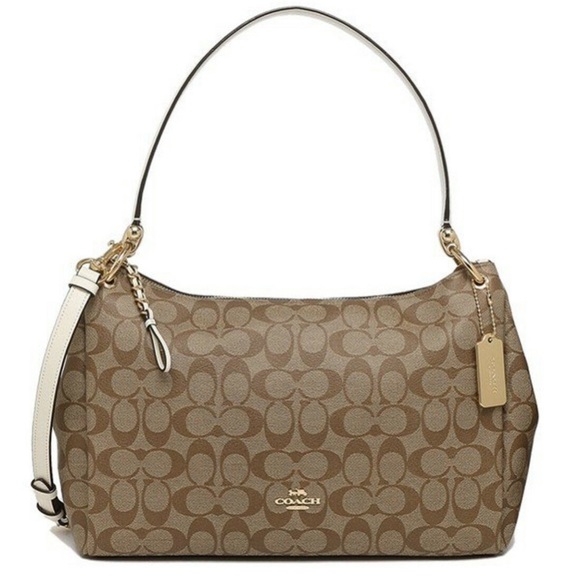 Coach NEW leather “Mia” shoulder bag/satchel - Picture 1 of 13